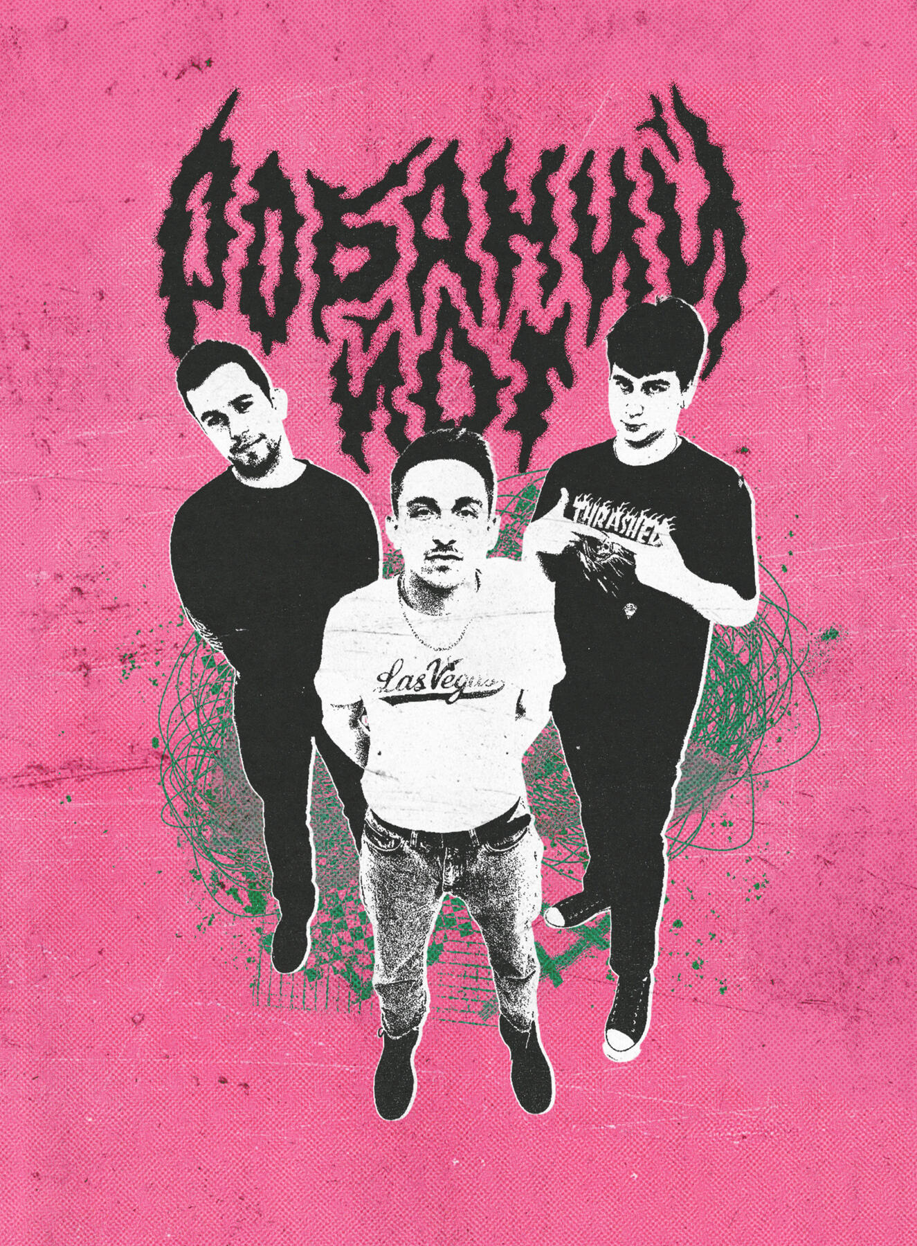 Робаний Йот | Concert poster for ukrainian concert club BIGME | 2024