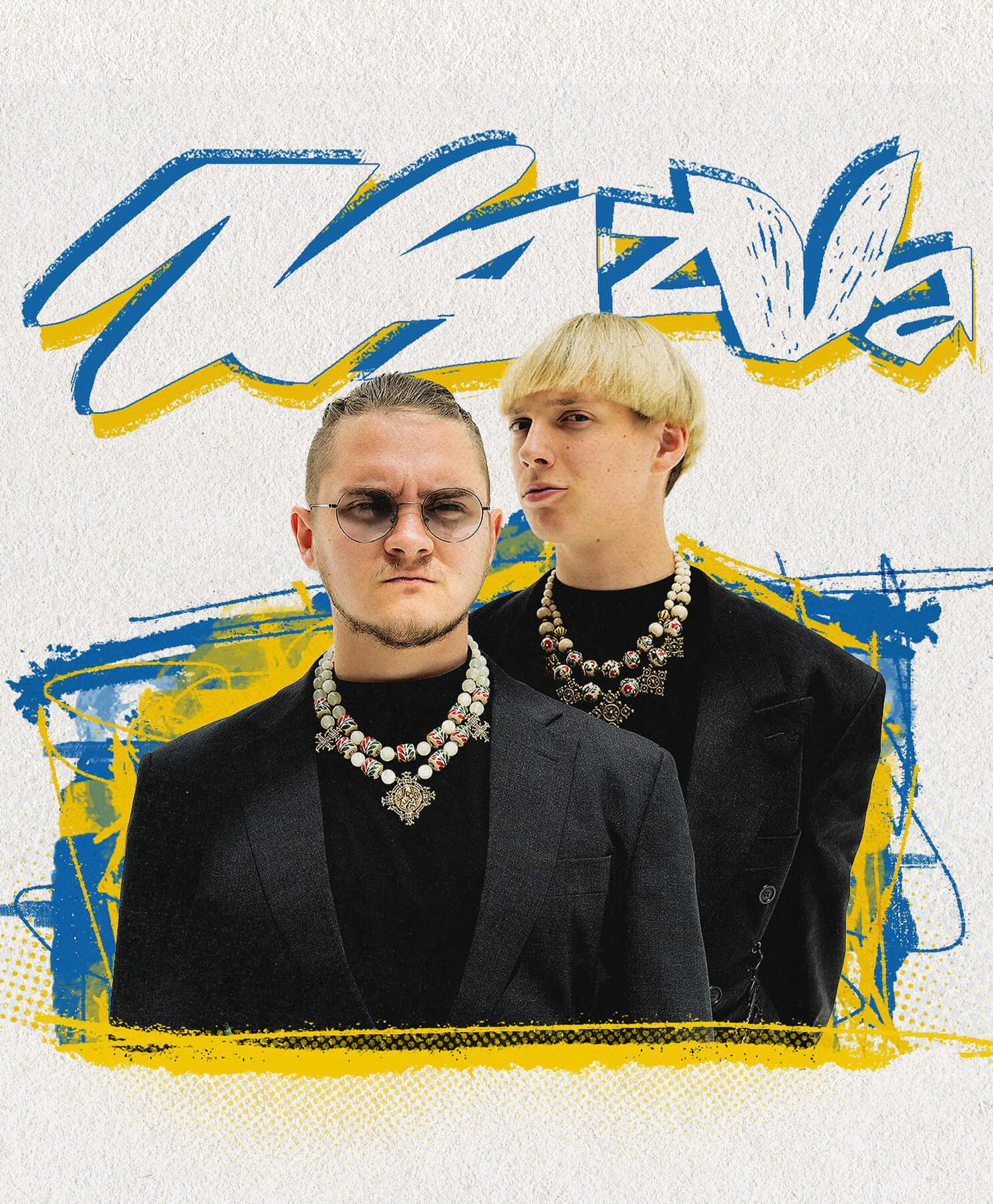 Nazva | Concert poster for ukrainian concert club BIGME | 2024